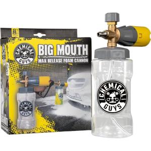 imageChemical Guys Big Mouth Max Release Foam Cannon and Blueberry Snow Foam Car Wash Soap 64 fl oz Car Wash Home Wash ampamp Boat Wash Foam Cannon Connects to Your Pressure Washer 34 oz Bottle 2 ItemsEQP324