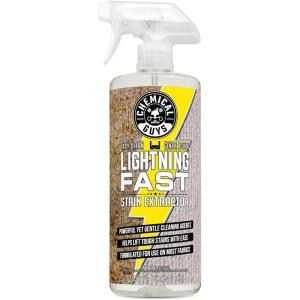 imageChemical Guys Lightning Fast Carpet and Upholstery Stain Extractor Fabric Upholstery ampamp Carpet Safe for Cars Home Office Furniture ampamp More 32 fl oz Fresh Scent