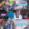 imageChemical Guys CWS21216M Car Wash Starter Bundle  HydroSuds Ceramic SiO2 Shine High Foaming Car Wash Soap 16 oz Berry Scent  Chenille Wash Mitt 2 Items Works on Cars Trucks SUVs RVs ampamp MoreSOAP  Mitt