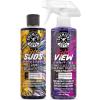 imageChemical Guys HydroSuds Ceramic Car Wash Soap and HydroView Ceramic Glass Cleaner ampamp Coating Bundle 216 oz Bottles