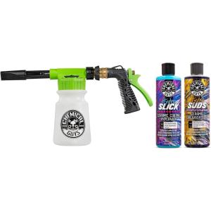 imageChemical Guys Foam Gun Car Wash ampamp Wax Bundle with TORQ Foam Blaster HydroSuds Car Wash Soap and HydroSlick Ceramic Hybrid Car Wax 3 Items 32 Fl oz