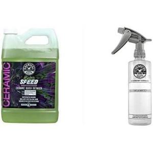 imageChemical Guys WAC233 HydroSpeed Ceramic Quick Detailer 1 Gal with 16 oz Spray Bottle 2 Item Bundle