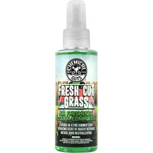 imageChemical Guys AIR24304 Fresh Cut Grass Scent Air Freshener ampamp Odor Eliminator Great for Cars Trucks SUVs RVs Home Office Dorm Room ampamp More 4 fl oz