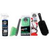 imageChemical Guys CLD20316 Signature Series Wheel Cleaner For All Gloss Finishes 16 fl oz  AccB01 Gerbil Wheel and Rim Brush  ACCG08 Wheelie All Exterior Surface and Wheel Brush16 oz Wheel Brush Kit
