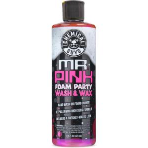 imageChemical Guys Mr Pink Foam Wash ampamp Wax  Works with Foam Cannons Guns or Bucket Washes  Safe for Cars Trucks SUVs Motorcycles RVs ampamp More  16 fl oz Tangerine Scent