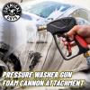 imageChemical Guys CWS110CS Foam Cannon ampamp Snubby Snow Foam Kit  Honeydew Snow Foam Car Wash Soap 128 fl oz 1 Gallon  TORQ Foam Cannon Max 8 ampamp Snubby Spray Foam Gun for Pressure Washer  3 ItemsSOAP  TORQ MAX 8  SNUBBY