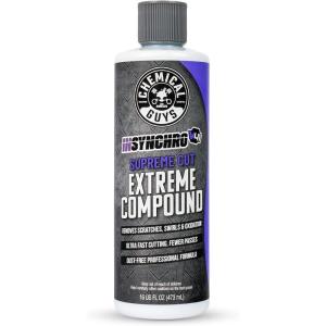 imageChemical Guys Insynchro Supreme Extreme Compound  Professional Ultra Heavy Cut Compound forPaint Defects Scratches and Swirls  High Gloss Correction for Cars Trucks SUVs and More