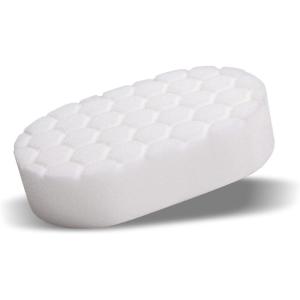 imageChemical Guys BUFX202 HexLogic Polishing Hand Applicator Pad White 3 in x 6 in x 1 inWhite