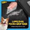 imageChemical Guys Grubbie Edge Pet Hair Removal Tool  Reusable Pet Hair amp Lint Remover for Car Interiors Upholstery Carpets Seats and Home Furniture  Removes Embedded Hair amp Fur Fast