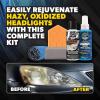 imageChemical Guys Headlight Restoration amp Ceramic Kit Complete DIY Kit for Removing Yellowing amp Oxidation Includes Restoration Compound HydroCharge With Microfiber amp ApplicatorHeadlight Restorer Kit