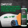 imageChemical Guys Insynchro Scratch amp Swirl Remover 8 oz  Kit with Hex Logic Dual Sided Hand Polishing Pad and Monster Extreme Microfiber Towel for Paint Restoration and Gloss Enhancement