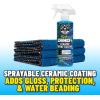 imageChemical Guys Hydro Charge Ceramic Spray Coating 16 Fl Oz with Monster Extreme Microfiber Towels 3 Pack High Gloss Paint Protection Spray with Thick Plush Towels for Car Wash Drying and Detailing