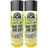 imageChemical Guys Bug Sap amp Tar Remover Fast Acting Pre Wash Cleaner for Cars Trucks amp SUVs Removes Stuck On Residue Road Film Bug Splatter Tree Sap Grime Spray 2 Pack  15 Fl Oz Each