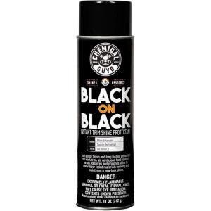 imageChemical Guys AIRSPRAY1 Black On Black Instant Trim Shine Exterior Spray Dressing amp Protectant Safe for Cars Trucks SUVs RVs amp More 11 fl oz11 Ounce Pack of 1