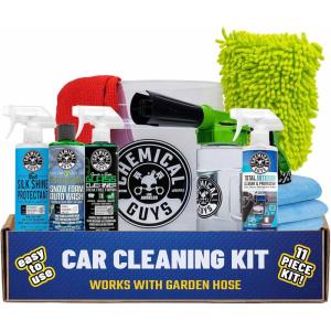 imageChemical Guys Foam Gun Car Wash Kit With Bucket Garden Hose Foam Sprayer Microfiber Towels And Total Interior Cleaner  Complete Auto Detailing Wash And Car Care BundleHOL148  Total Interior