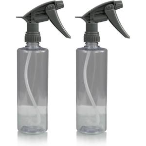 imageChemical Guys Heavy Duty Bottle Sprayer  Chemical Resistant Trigger for Car Detailing Adjustable Mist to Stream High Output for Cleaners Sprays Degreasers ACC12116HD3  16 Oz 3 Packclear